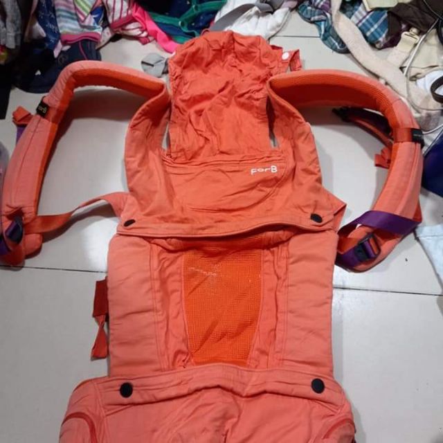 Địu trợ lực lưng lưới forb cam cho bé ms26