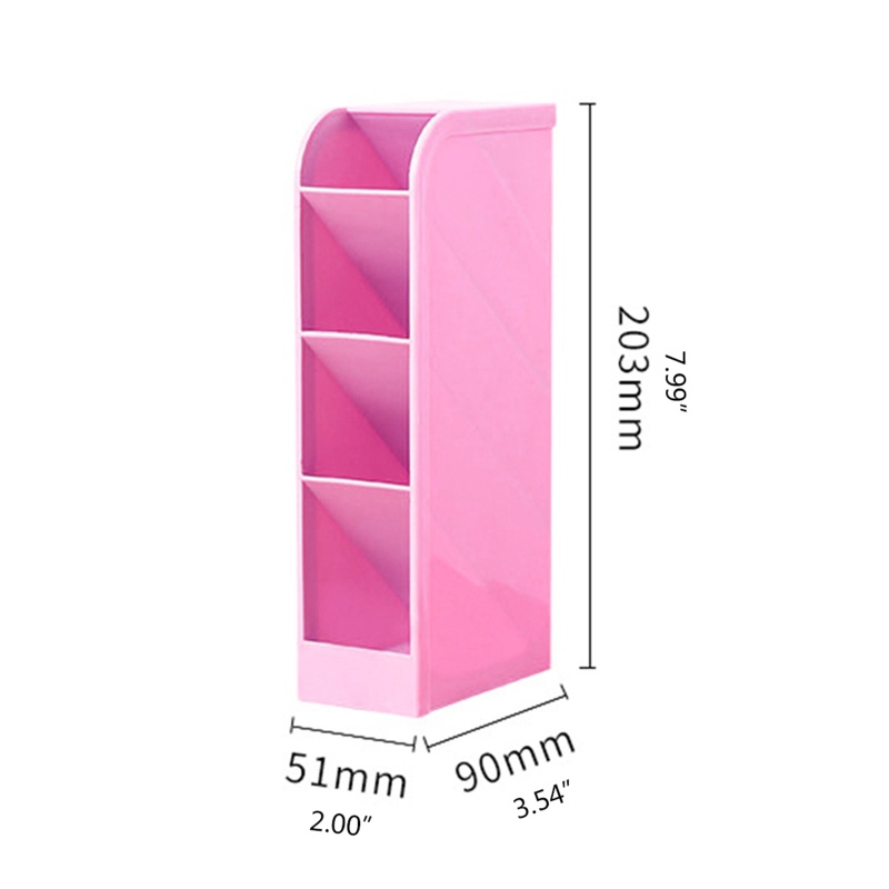Giá Đỡ Bút Chì Màu Thiết Kế Chia 4 Ngăn Tiện Lợi
