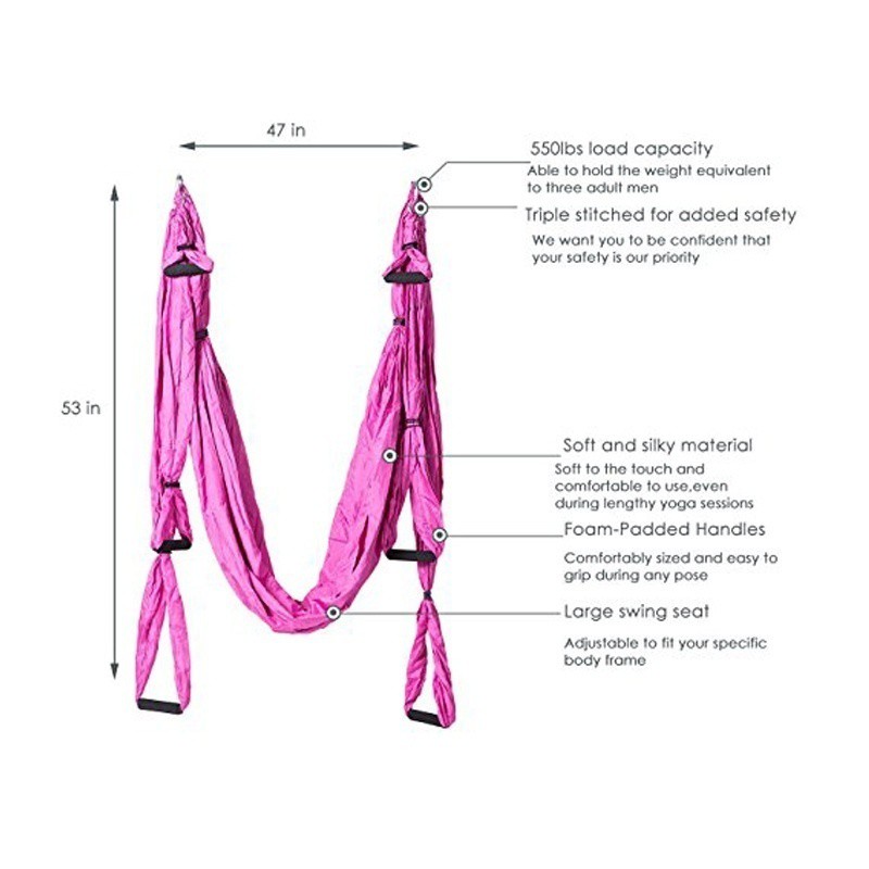 Dây Treo Võng Dùng Tập Yoga Gym Chuyên Dụng