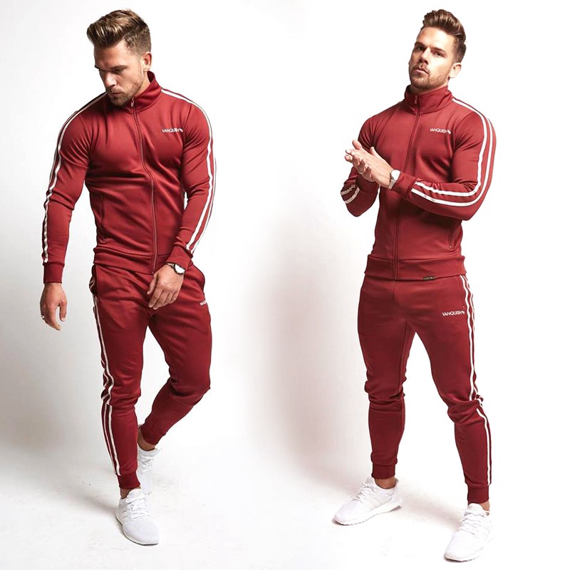 Quần Thể Thao Cotton Kẻ Sọc Thời Trang Năng Động Cho Nam