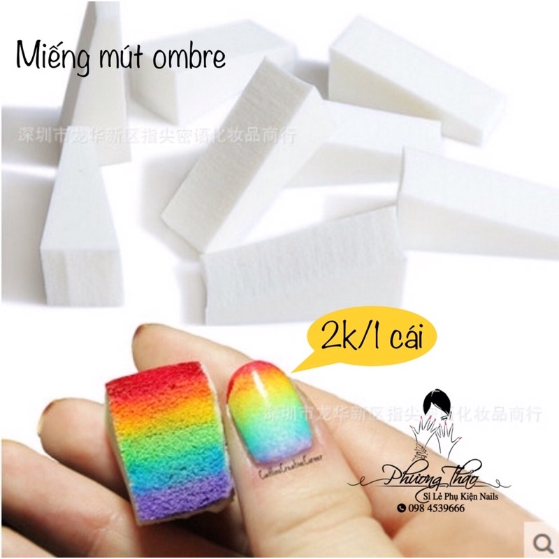 Miếng mút dặm Ombre