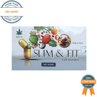GIẢM CÂN VÀ NÂNG CƠ MÔNG SLIM FIT tặng kèm 10 gói detox trái cây sấy