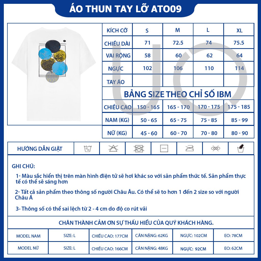 Áo thun tay lỡ nam nữ FORM RỘNG GODO OUTFITS IN BONG BÓNG ATO09  chất liệu Premium Cotton  form rộng unisex