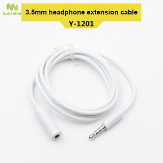 Dây cáp âm thanh nối dài giắc cắm 3.5mm dài 1m cho tai nghe/ Mp3/ Mp4/ điện thoại/ máy tính bàn