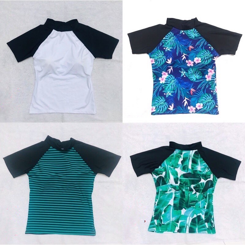 6 Mẫu Áo Bơi Nữ Sẵn Mút Ngực Hoạ Tiết Hàng Shop Đẹp Free Size 40-60 ký - Hàng nhập khẩu