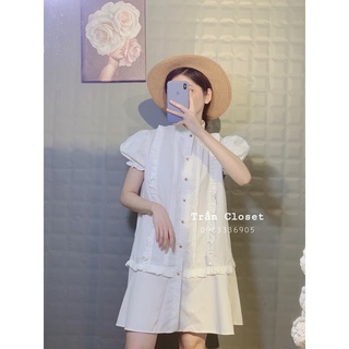 Sẵn 👗VÁY CỔ TRỤ BÈO ( ảnh thật shop chụp )
