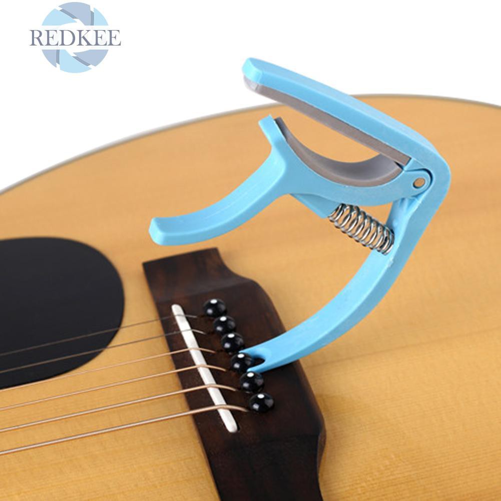 Kẹp Capo 6 Dây Đàn Guitar Bằng Nhựa