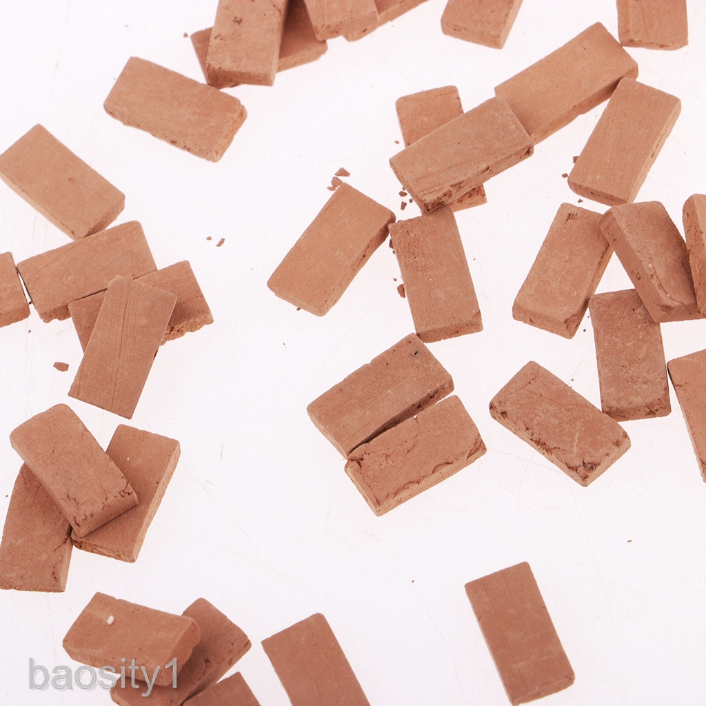 Mô Hình Gạch Đỏ 1.1x0.6cm Tỉ Lệ 1/35