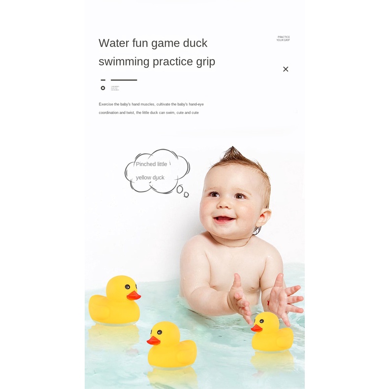 Vịt Đồ Chơi Thả Bồn Tắm Cho Bé