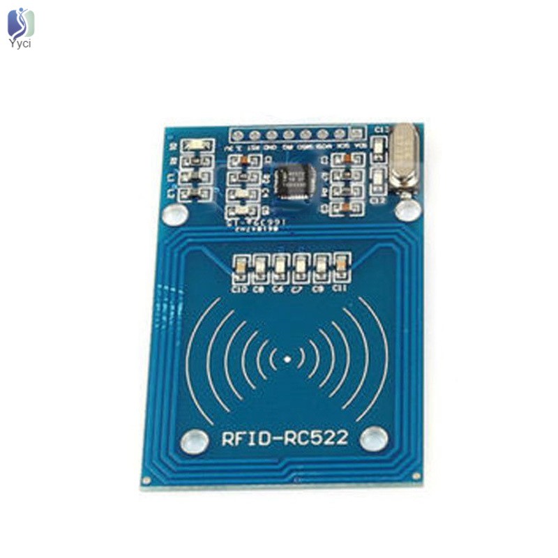 Module thẻ IC không dây RFID RC-522 RF + thẻ trống S50 + vòng khóa cảm biến 13.56MHz cho Arduino