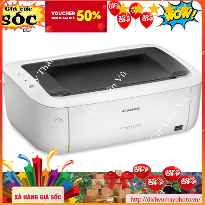 Máy in đơn sắc Canon LBP 6030w mới bảo hành uy tín INECO
