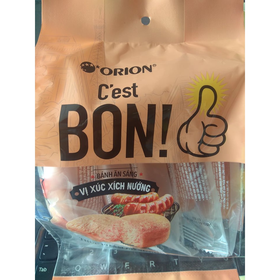 Bánh ăn sáng C’est Bon Orion gói 85g (5 gói X 17g)