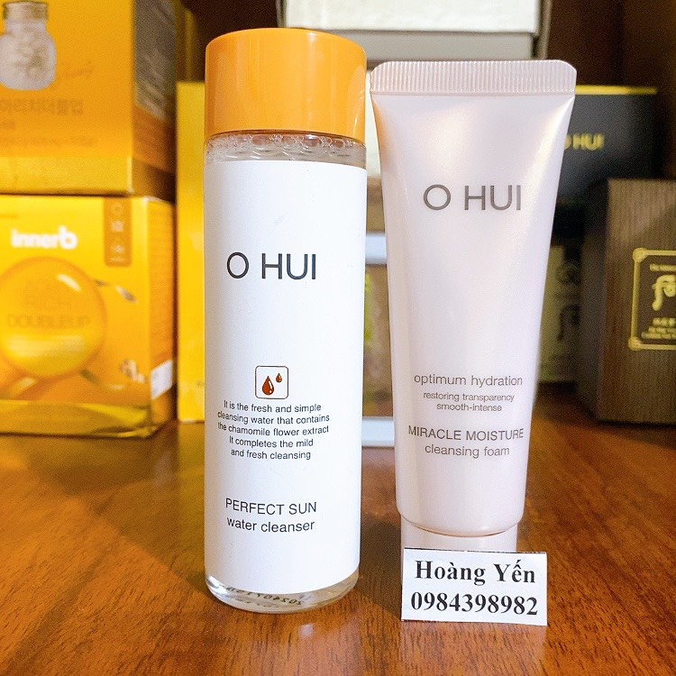 [DATE 2025] Sữa rửa mặt Ohui hồng 100ml/40ML/ tẩy trang Ohui 100ml (KHÁCH CHỌN PHÂN LOẠI)