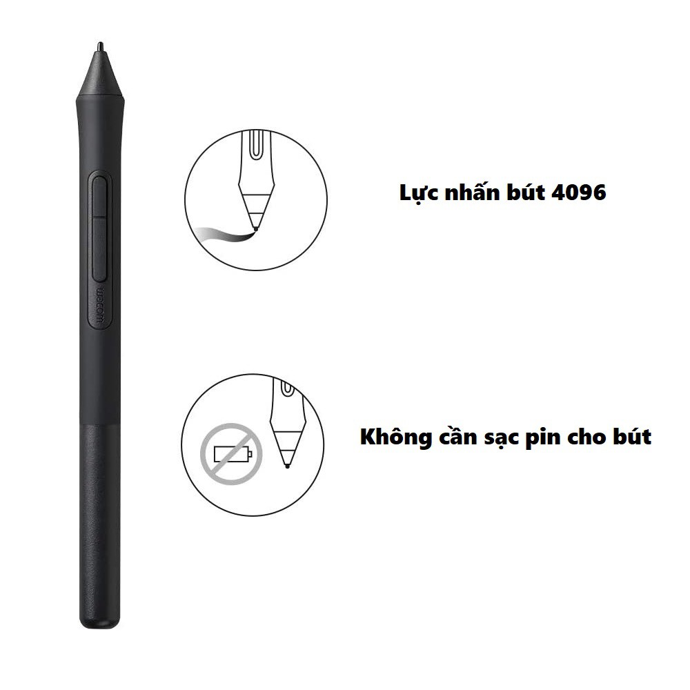 Bảng vẽ điện tử Wacom Intuos M Bluetooth CTL-6100WL - Bảng vẽ đồ họa Wacom 6100WL