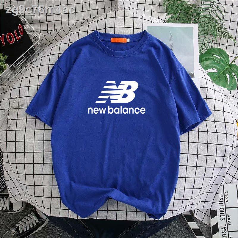 2020 Áo phông ngắn tay New Balance cho nam và nữ thể thao rời NB cặp đôi cổ tròn thời thượng hàng hiệu mới đầu