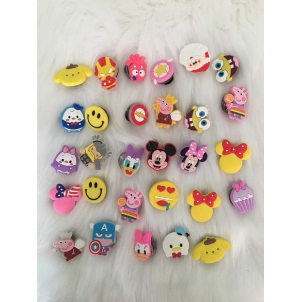 Sticker lò xo đèn led gắn dép crocs jibbtizgài dép cross  giá rẻ có sẵn - phân phối chính thức