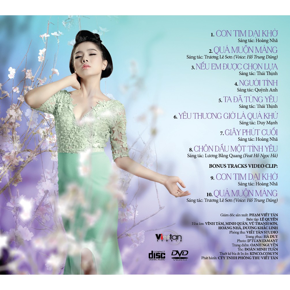 đĩa cd nhạc viêt 2