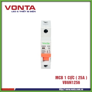 MCB 1P 25A 6kA