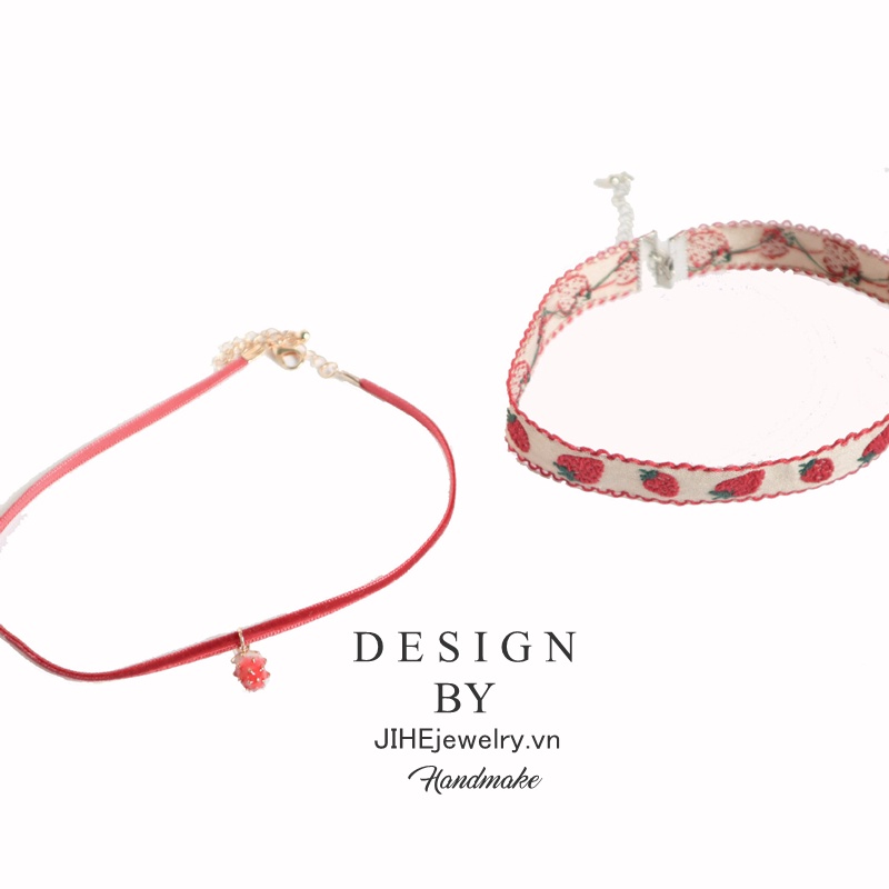Vòng Cổ choker Phong Cách Nhật Bản Dễ Thương Cho Nữ