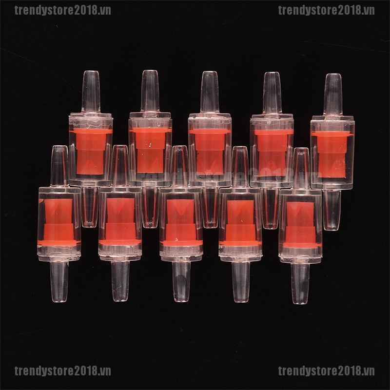 10 Van Kiểm Tra Hệ Thống Bơm Khí Co2 Không Tiếp Xúc Một Chiều Màu Đỏ 4mm