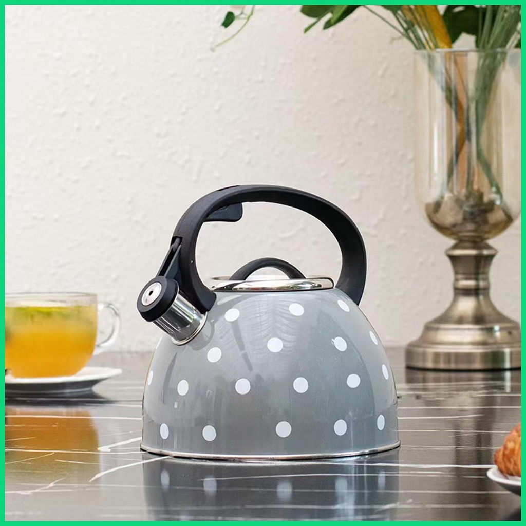 Ấm Đun Nước Bằng Thép Không Gỉ Cho Bếp Nấu