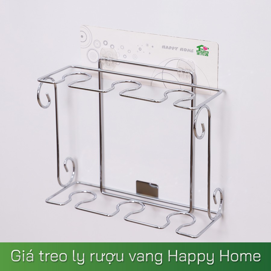 Giá treo ly rượu vang Happy Home