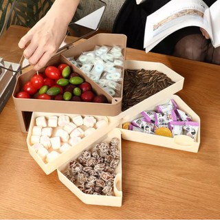 Hộp mứt kim cương xoay