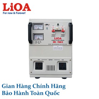 Ổn áp 1 pha lioa dri-7500ii