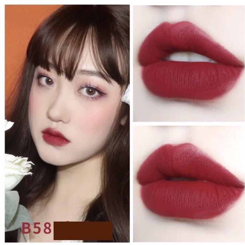 Son Velvet Matte Lipstick Nội Địa Trung Dupe YSL Slim Sang Chảnh