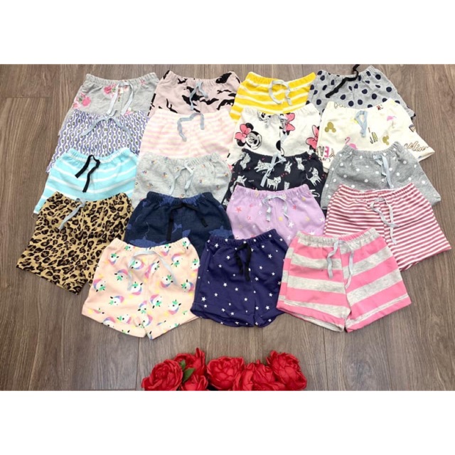 Quần đùi da cá cho bé