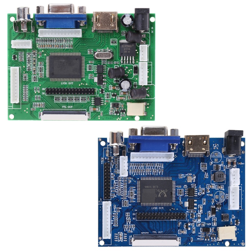 Bảng Mạch Điều Khiển Màn Hình Lcd Wnd At070Tn90 / 92 / 94 7inch Vga 50pin