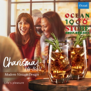 Bộ 6 Cốc Thủy Tinh Charisma Hi Ball Ocean – B17115 – 415ml