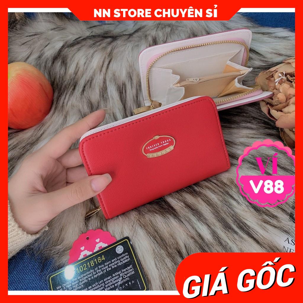 VÍ 1 KHÓA KÉO XINH XẮN CHUẨN QC ❤100% ẢNH THẬT❤