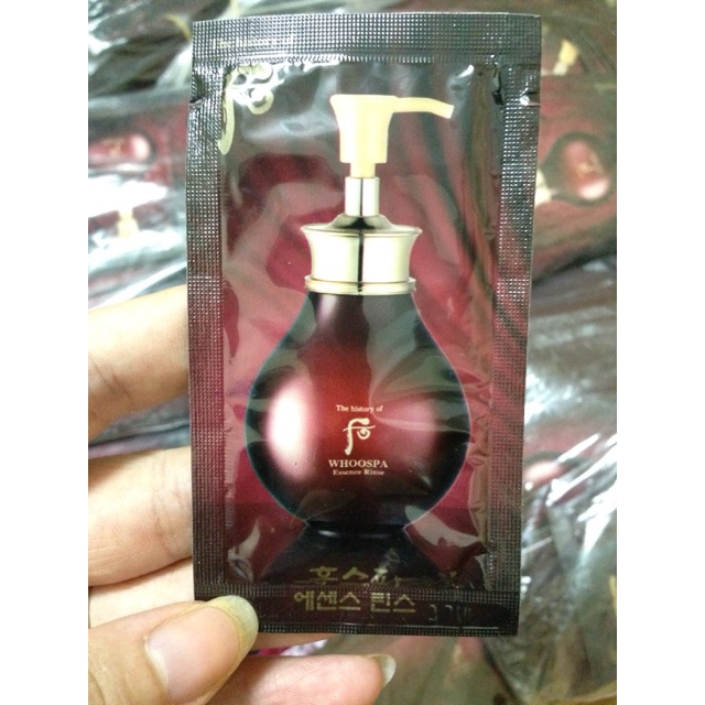 Combo 10 gói dầu xả whoo spa