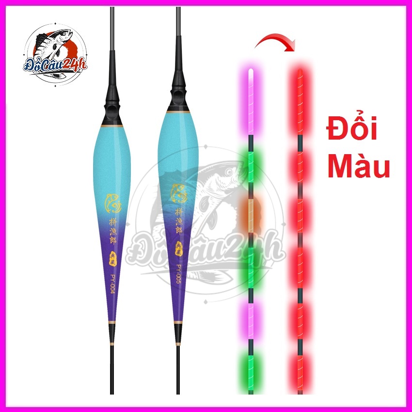 Phao Câu Đài NaNo Đổi Màu Thông Minh Khi Cá Cắn Dùng Cho Cần Câu Tay PY