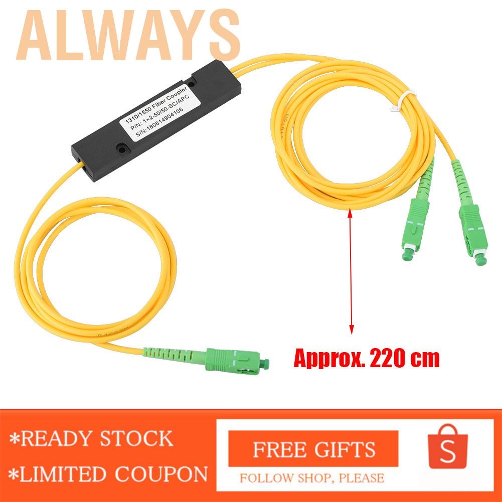 Bộ chia quang thụ động PCL SC/UPC 1x2 một tia sáng