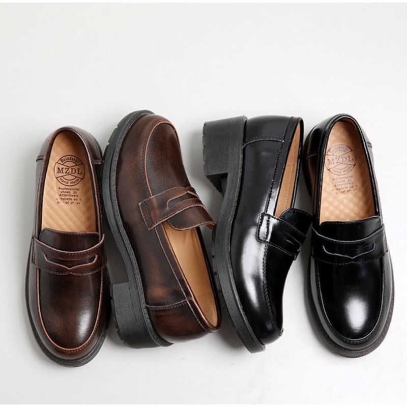 Giày da nữ Loafers