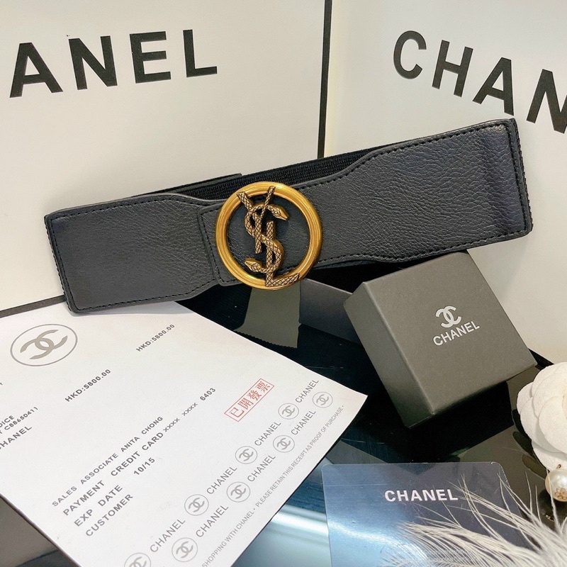 Đai vây hãng, đai váy da bản vừa coa dây xích sang chảnh
