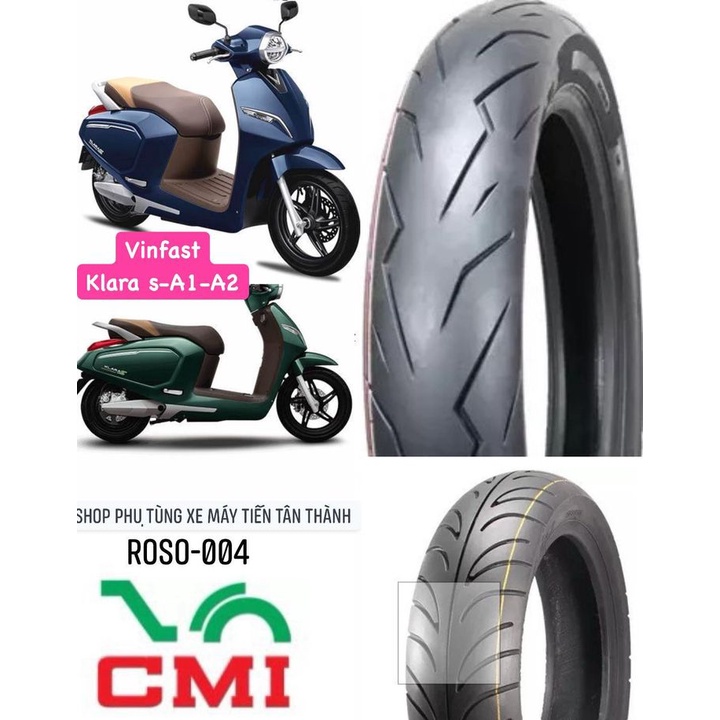 VỎ LỐP [ XE MÁY ĐIỆN VINFAST KLARA S -A1-A2 ] CTH - CMI 004 /458