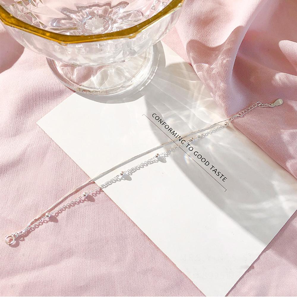 MXGOODS Vòng Tay Chuỗi Hạt Đơn Giản Thanh Lịch Thời Trang