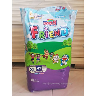 Tã quần doremon friend xl42