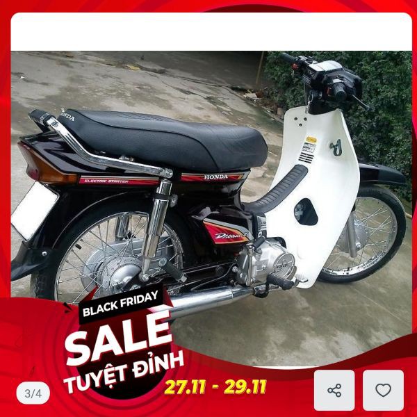 BỘ NHỰA XE DREAM. Tặng tem thông số, NHỰA CHÍNH HÃNG HONDA VIỆT NAM -KOPT