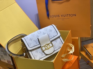 Túi Lv Dauphine Trắng Super