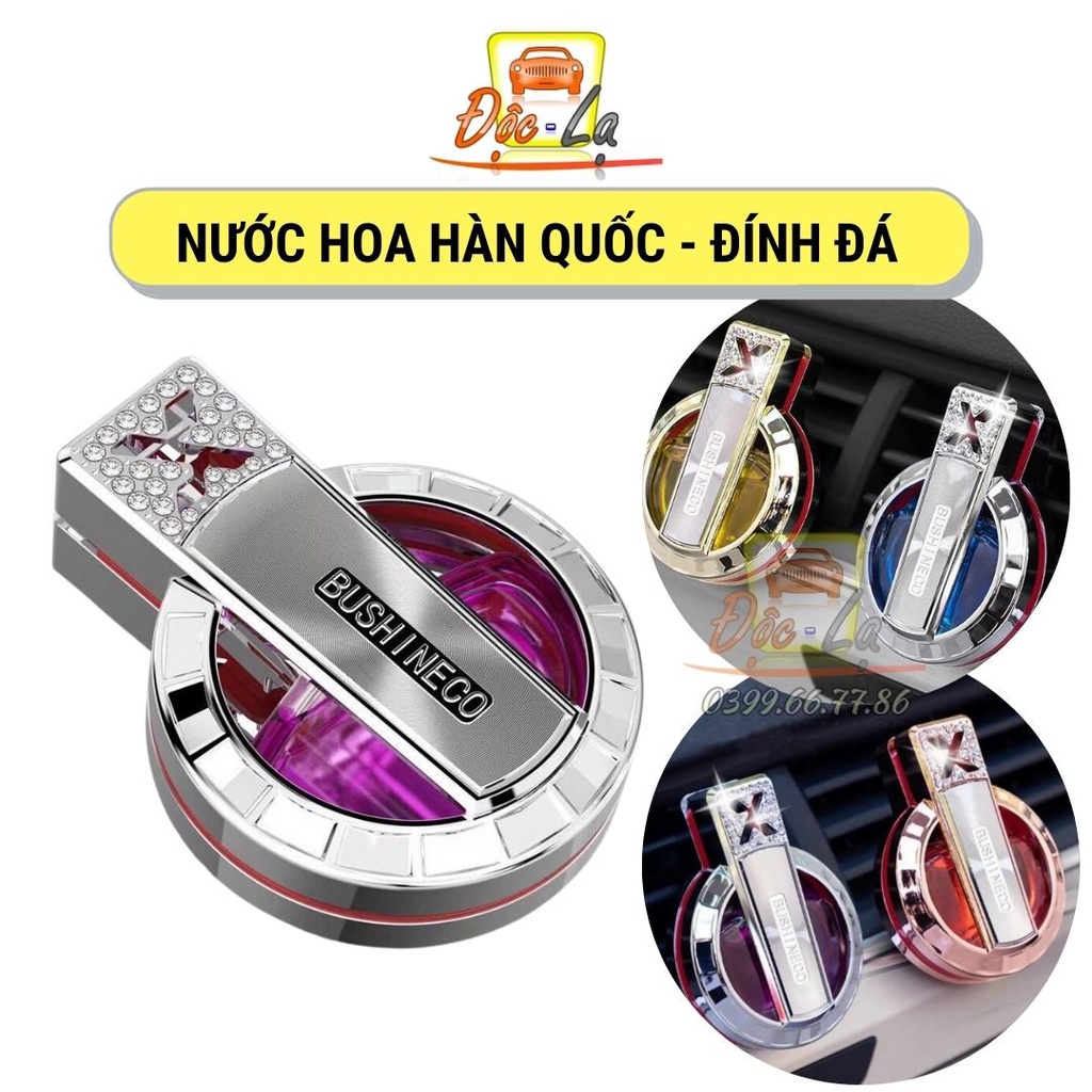 Nước Hoa Kẹp Cửa Gió Điều Hòa Xe Hơi Sang Trọng Qúy Phái