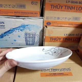 Đĩa sứ sâu lòng 18cm