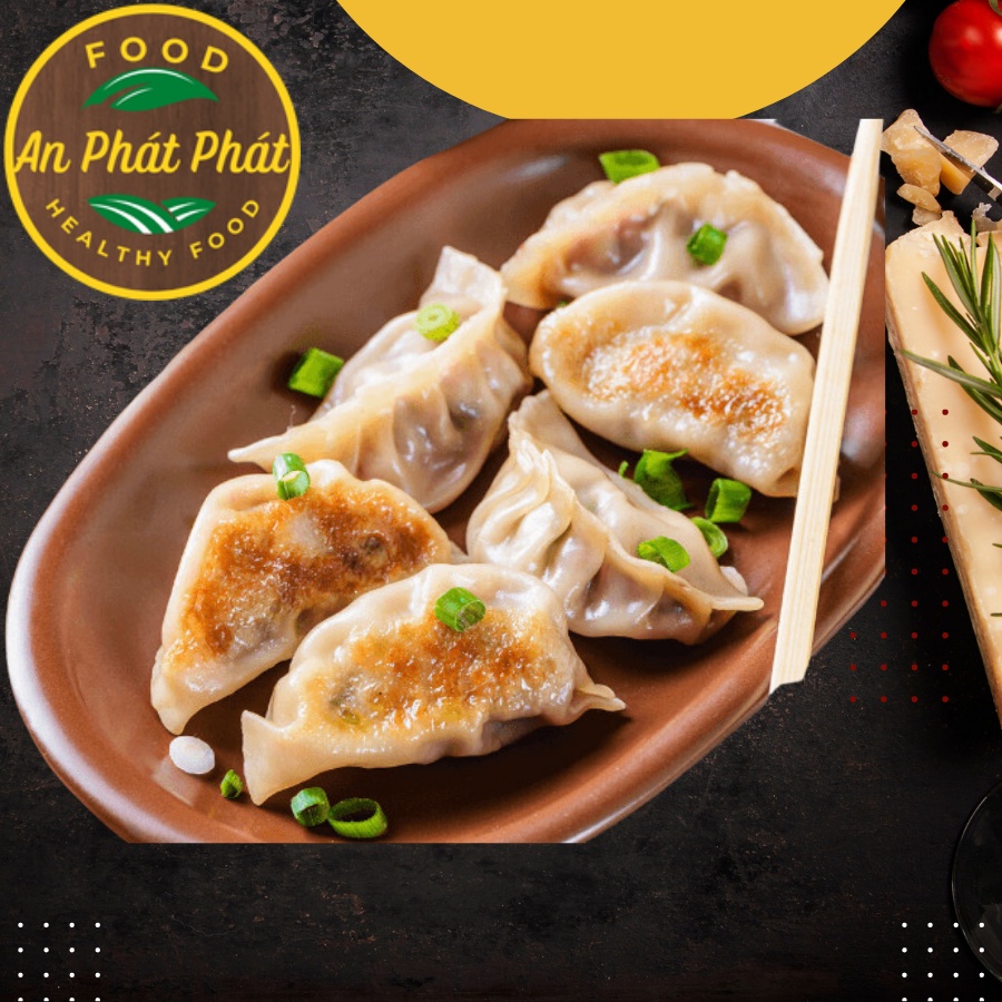 Mandu Thịt bằm Hải sản CJ 350g, bánh xếp Hàn Quốc, tiện lợi, ngon như dimsum. Ăn vặt hợp vệ sinh An Phát Phát