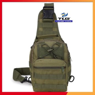 ❤️Deal Sốc❤️ Thắt lưng dù chiến thuật và túi đeo ngực thời trang phong cách Quân đội Mỹ (mầu đen) tặng 01 bút bi TLG