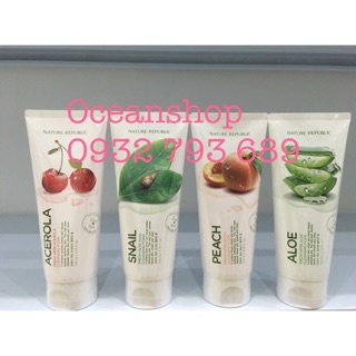 Sữa Rửa Mặt Nature Republic Fresh Herb Cleansing Foam về hàng SALE (Bill mua ảnh bên cạnh)