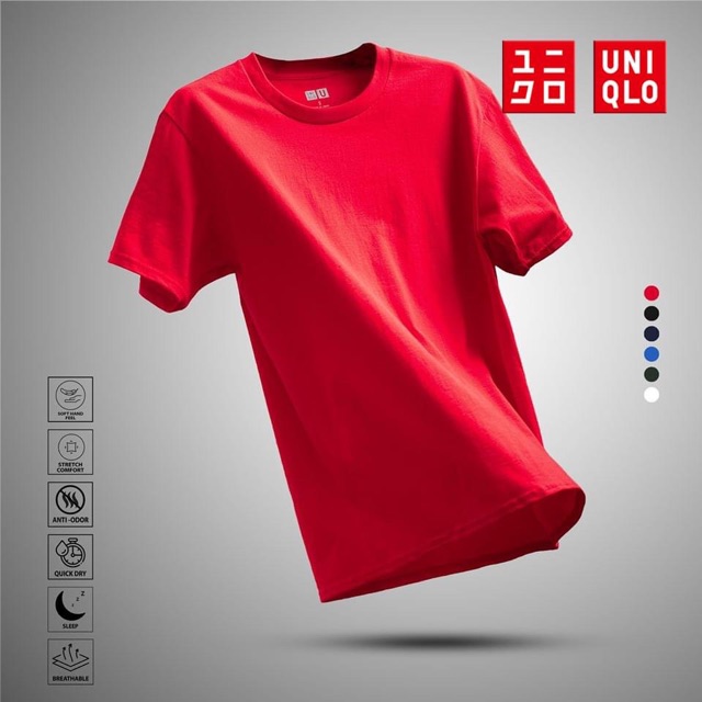 [Mã DUYELA1 Giảm 10k Đơn Từ 50k] Áo thun ngắn tay cổ tròn / không cổ - Áo Tshirt Uniq