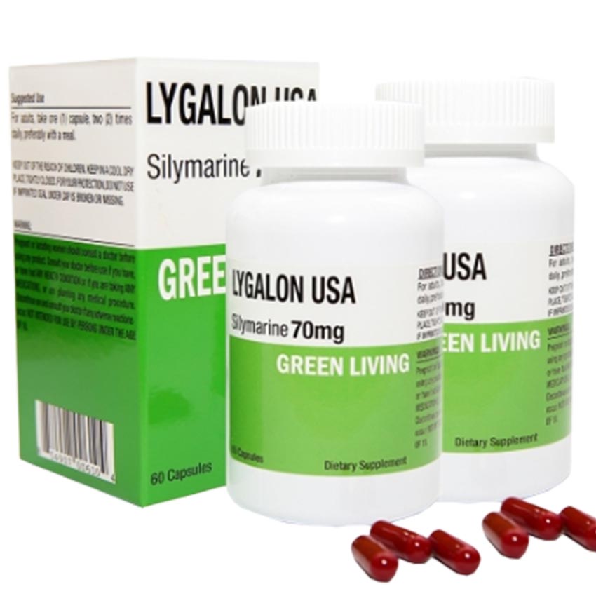 LYGALON Plus Green Living hỗ trợ tăng cường chức năng gan 60v , Cvspharmacy